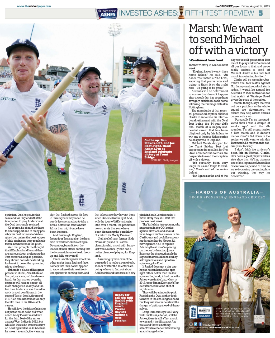 The Cricket Paper Preview Pages