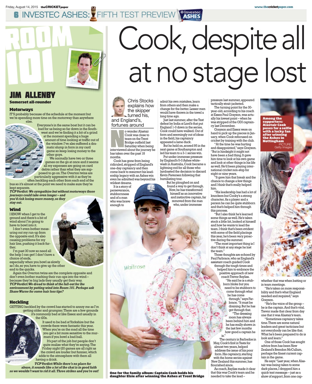 The Cricket Paper Preview Pages