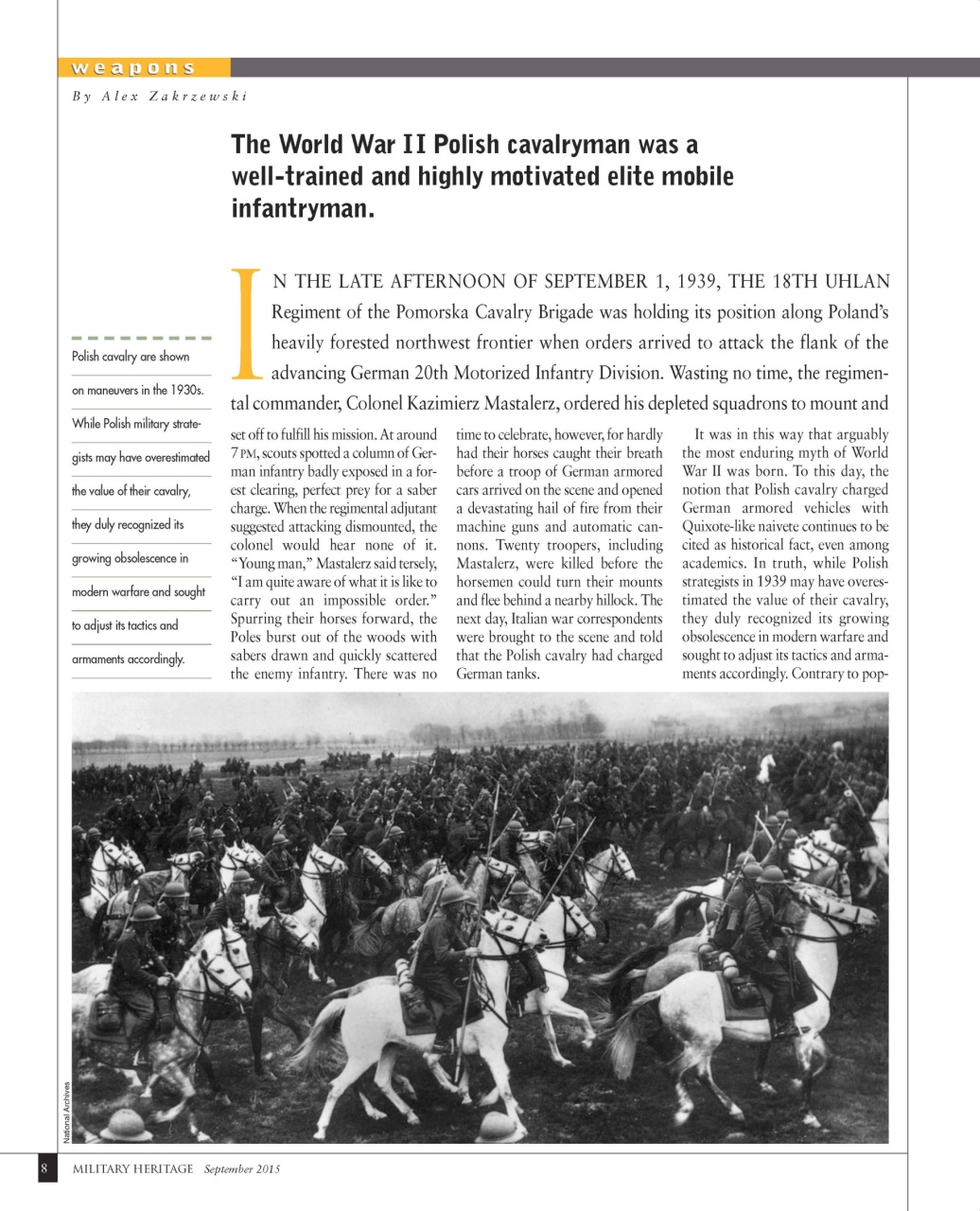 Military Heritage Preview Pages