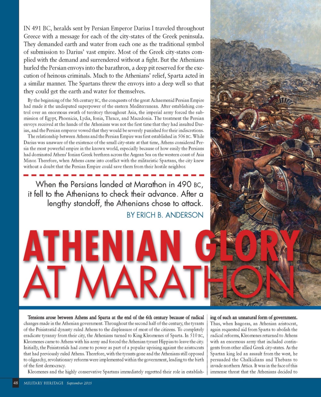 Military Heritage Preview Pages