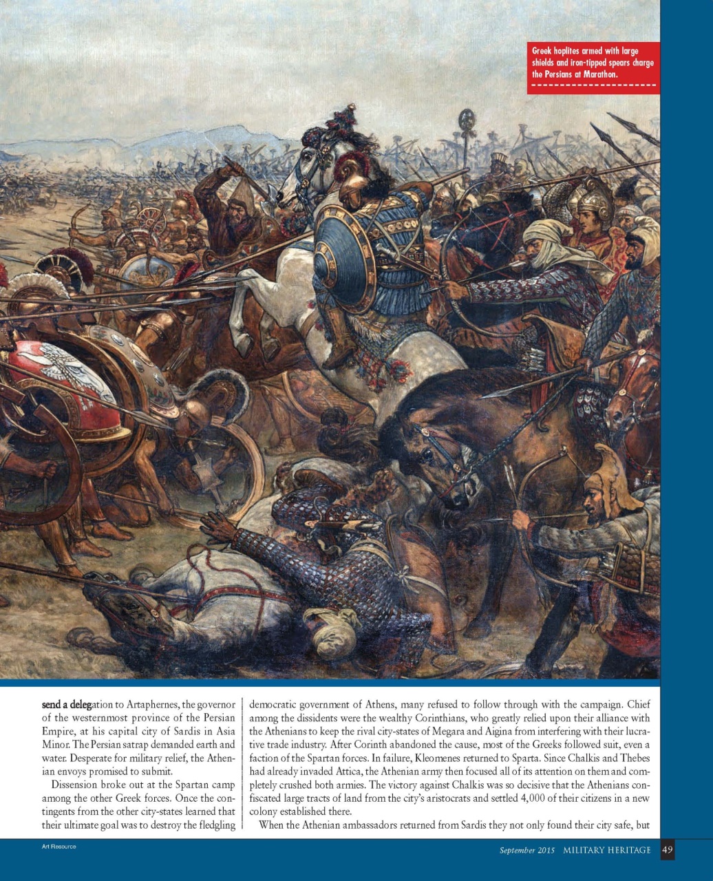 Military Heritage Preview Pages