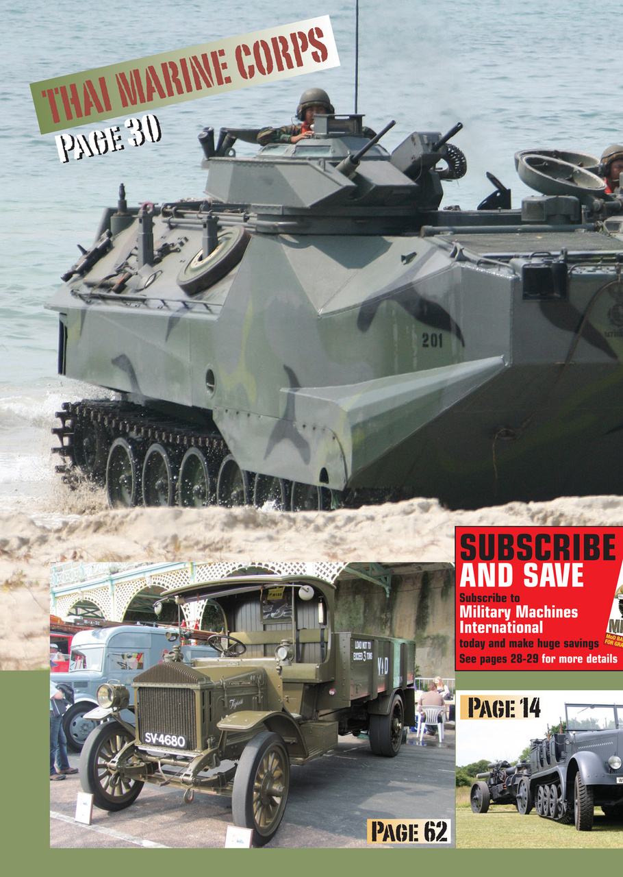 Military Machines International Preview Pages