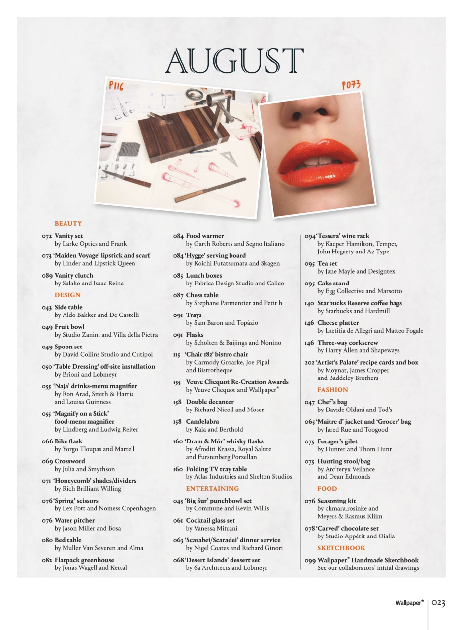 Wallpaper* Preview Pages