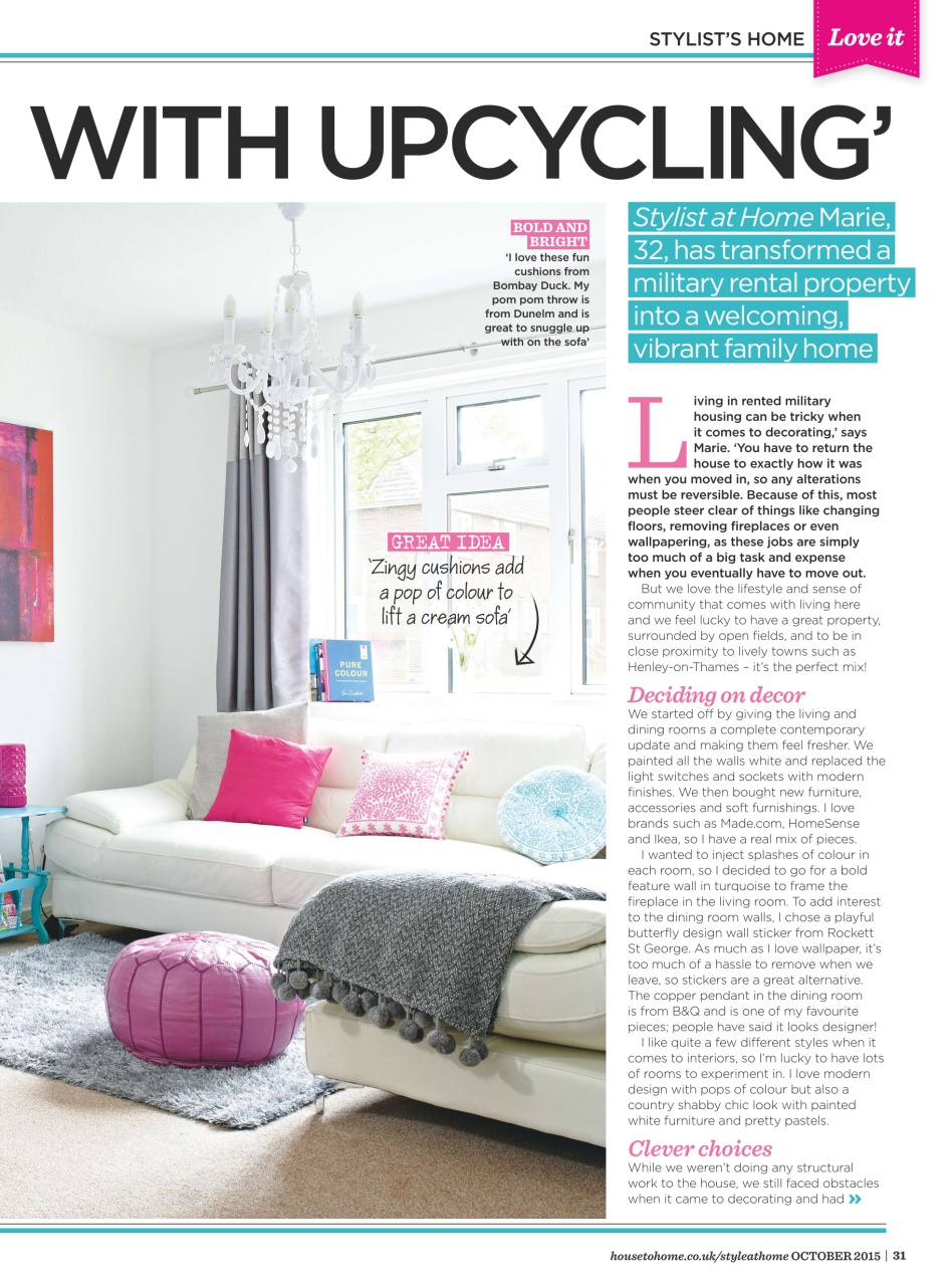 Style at Home Preview Pages