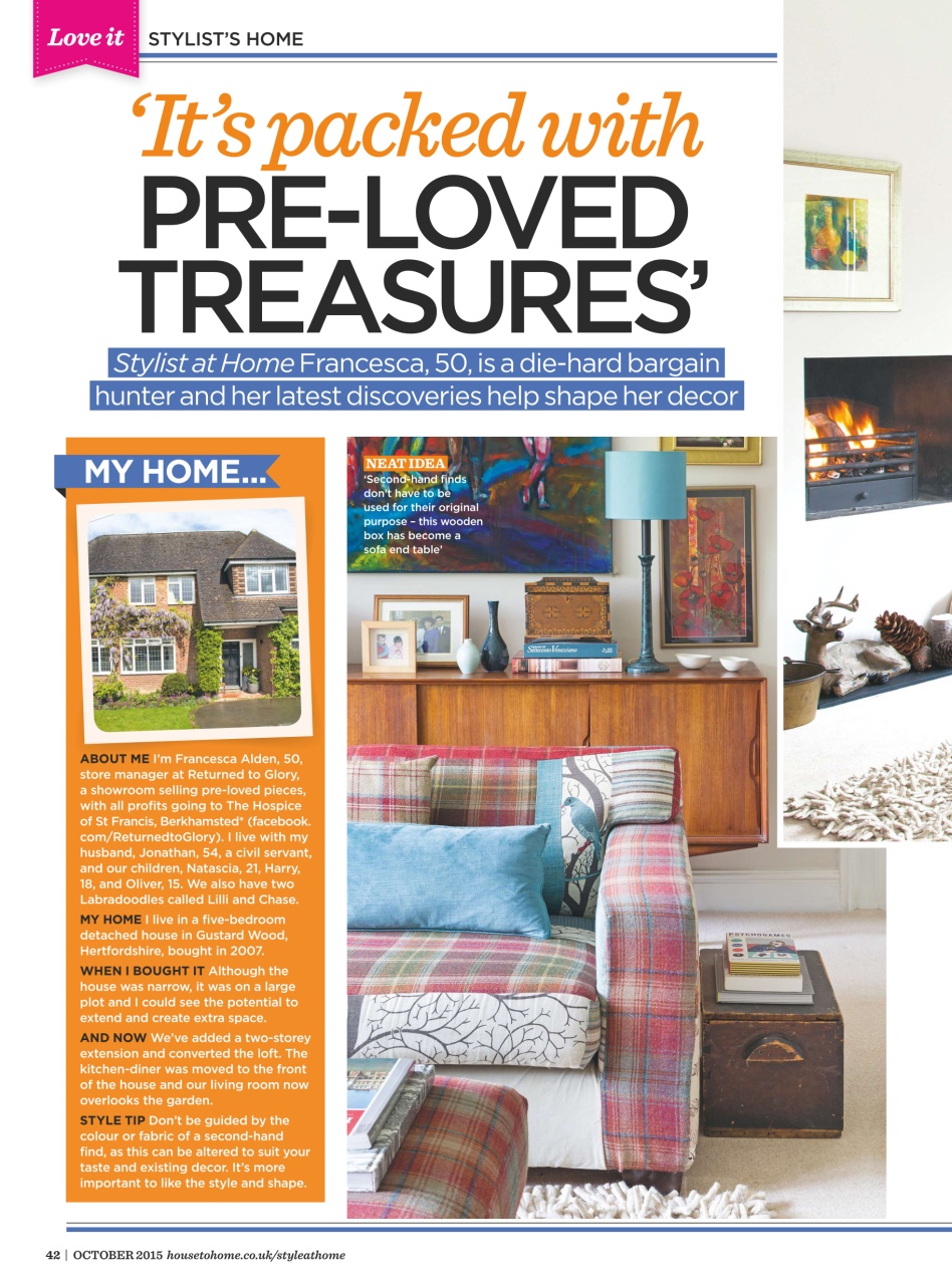 Style at Home Preview Pages
