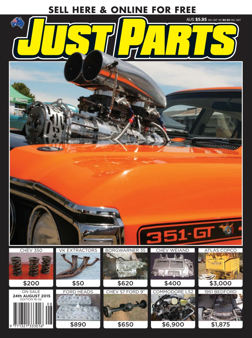JUST PARTS Preview Pages