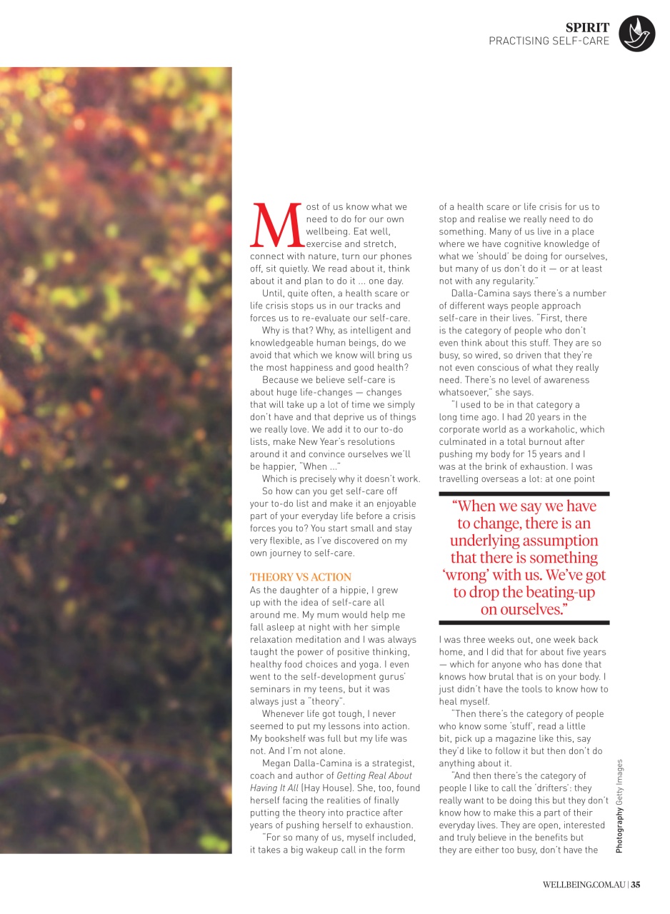 WellBeing Preview Pages