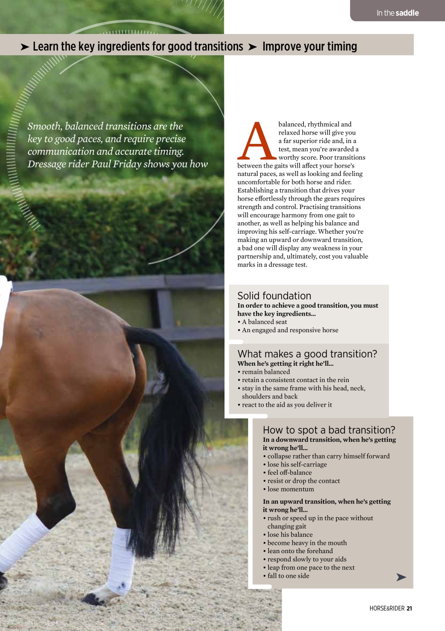 Horse&Rider Magazine - UK equestrian magazine for Horse and Rider Preview Pages