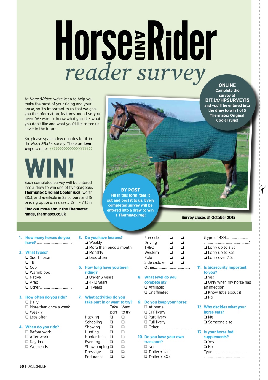 Horse&Rider Magazine - UK equestrian magazine for Horse and Rider Preview Pages