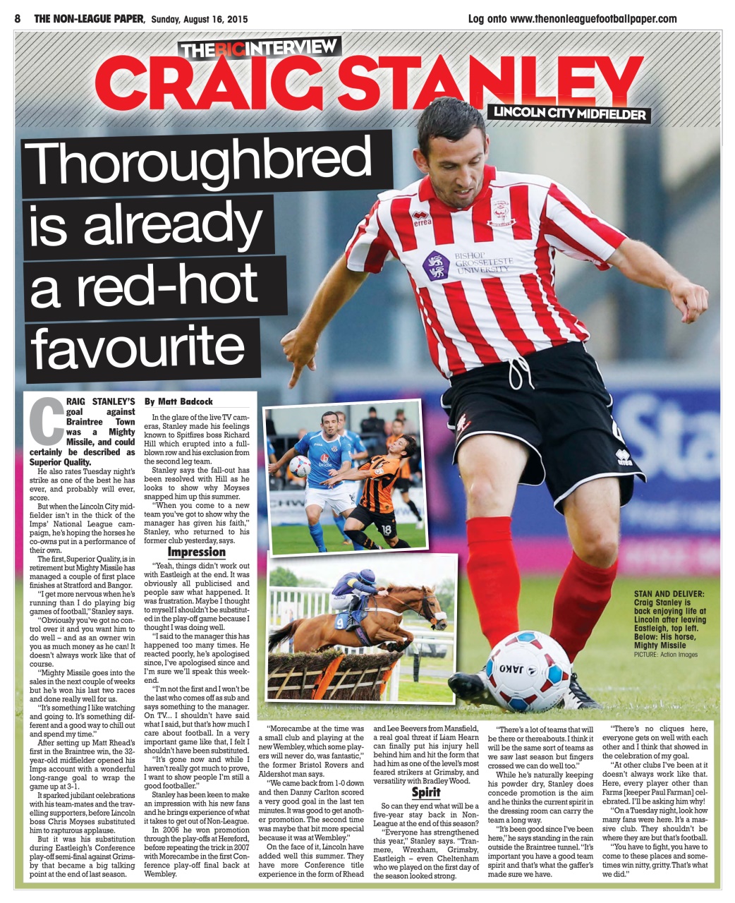 The Non-League Football Paper Preview Pages