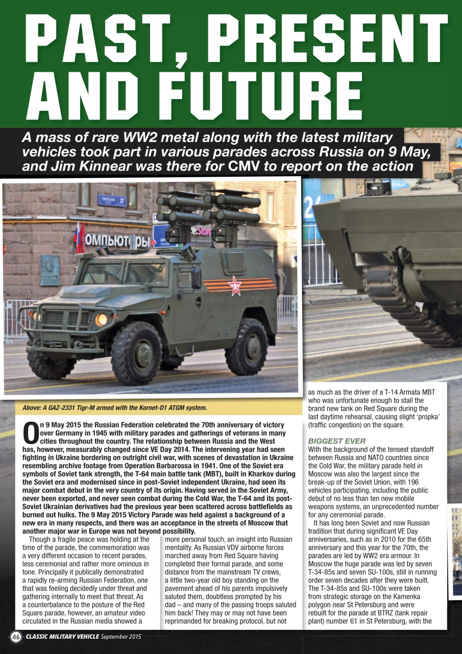 Classic Military Vehicle Preview Pages