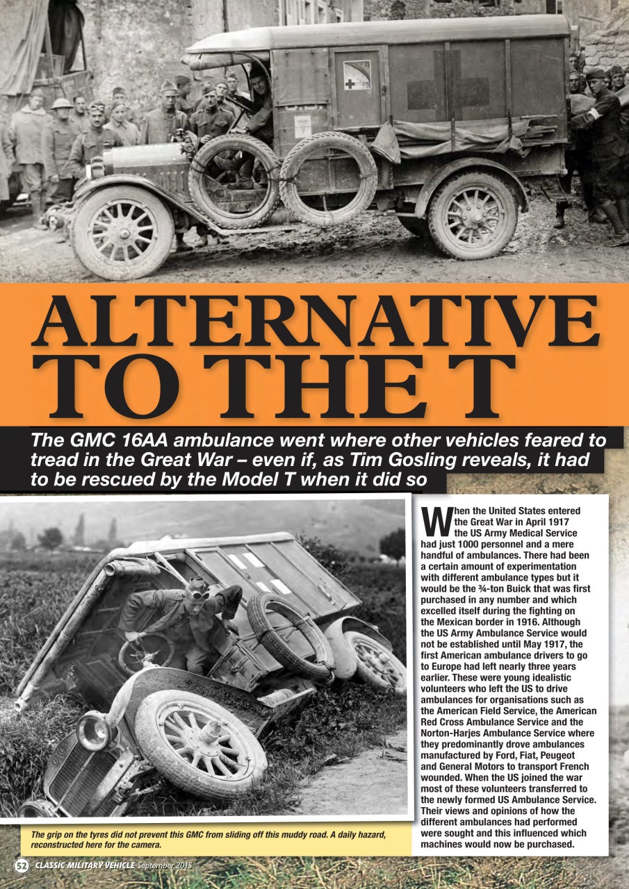 Classic Military Vehicle Preview Pages