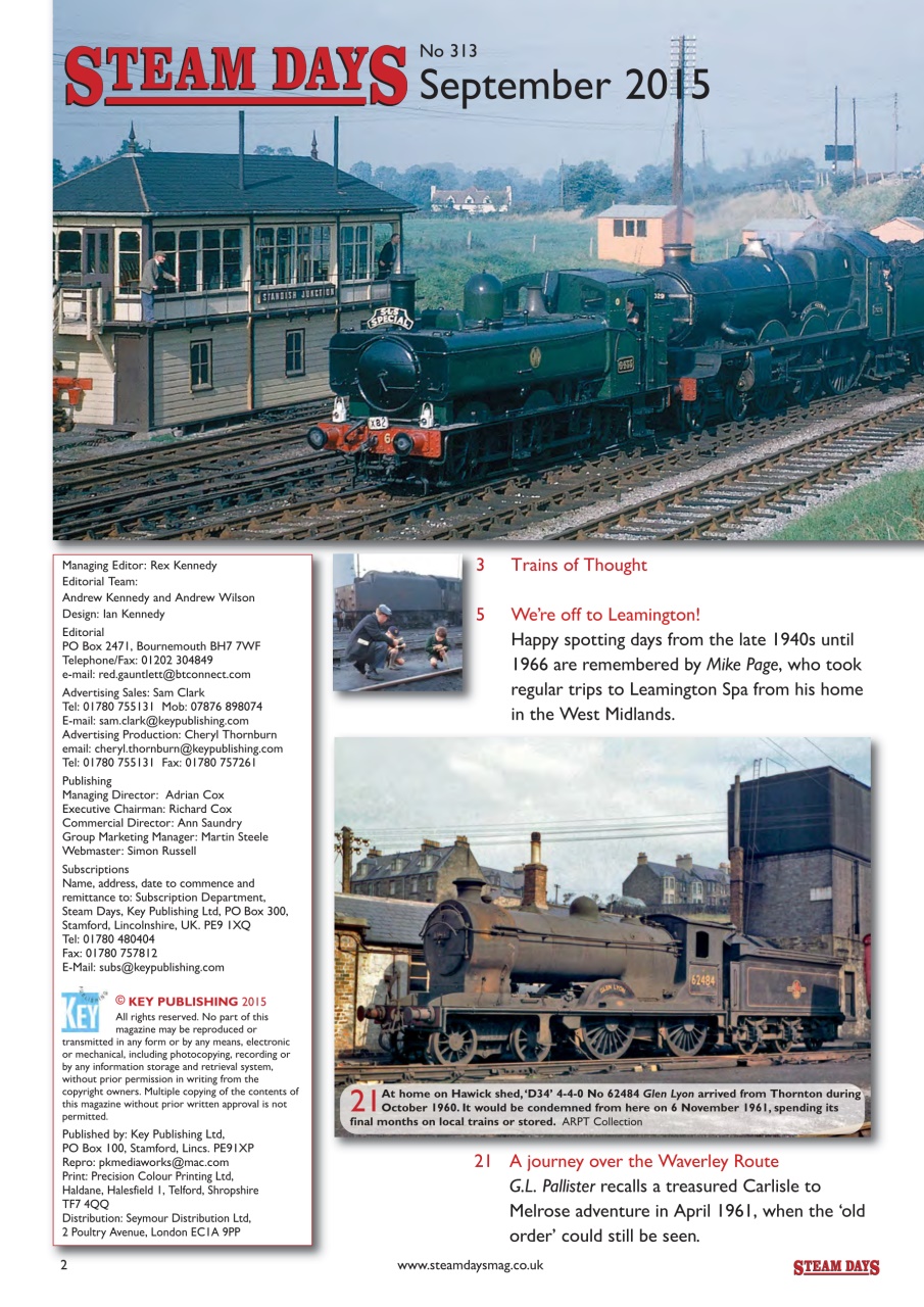 Steam Days Preview Pages