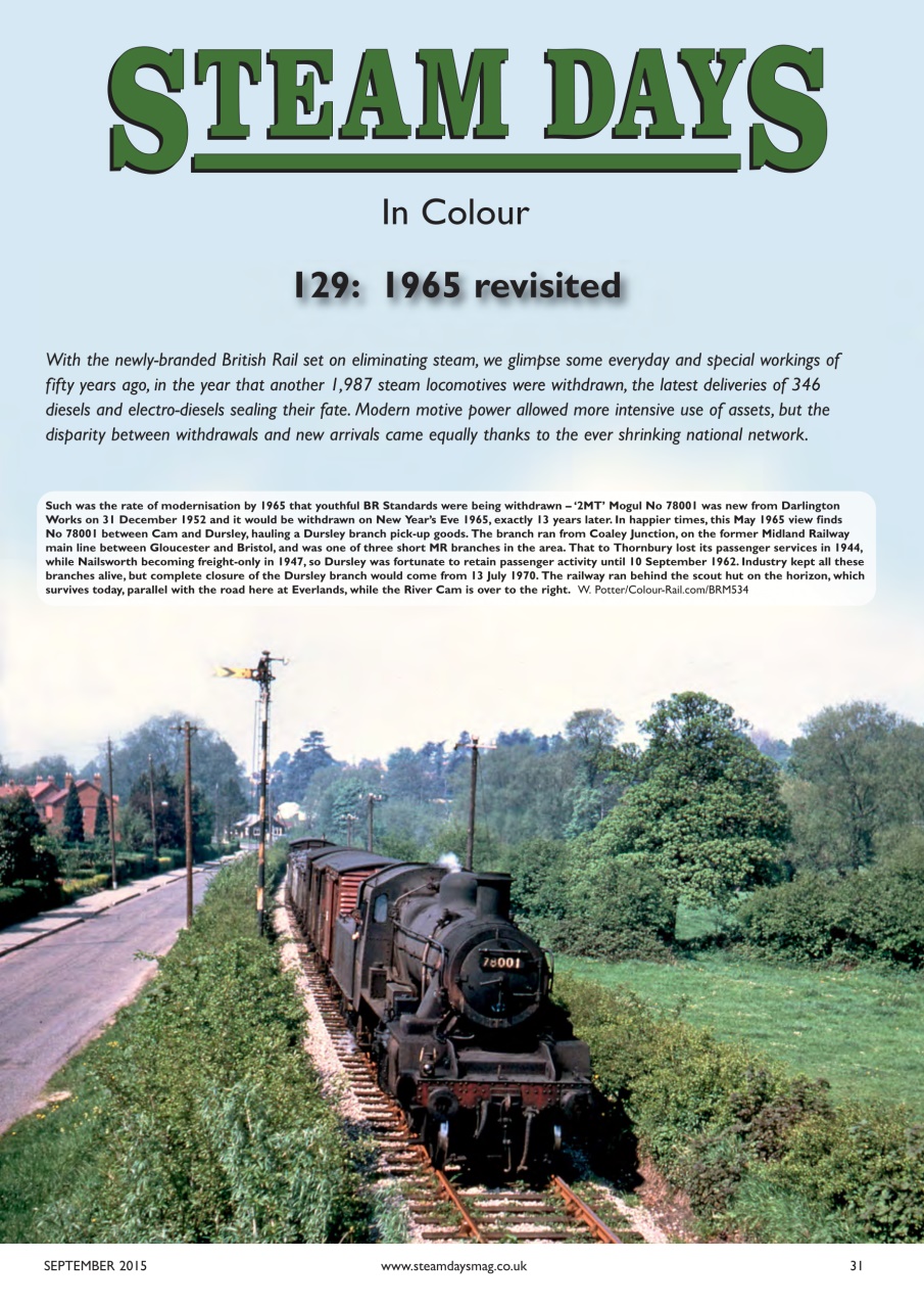 Steam Days Preview Pages