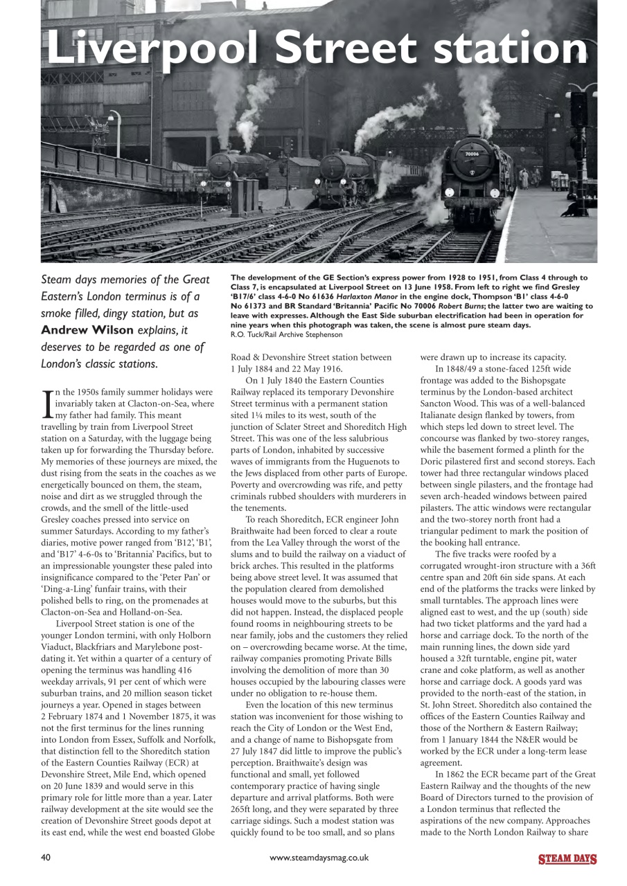 Steam Days Preview Pages