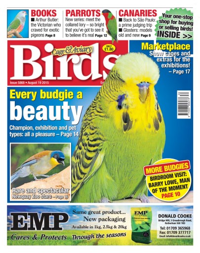 Cage & Aviary Birds issue 