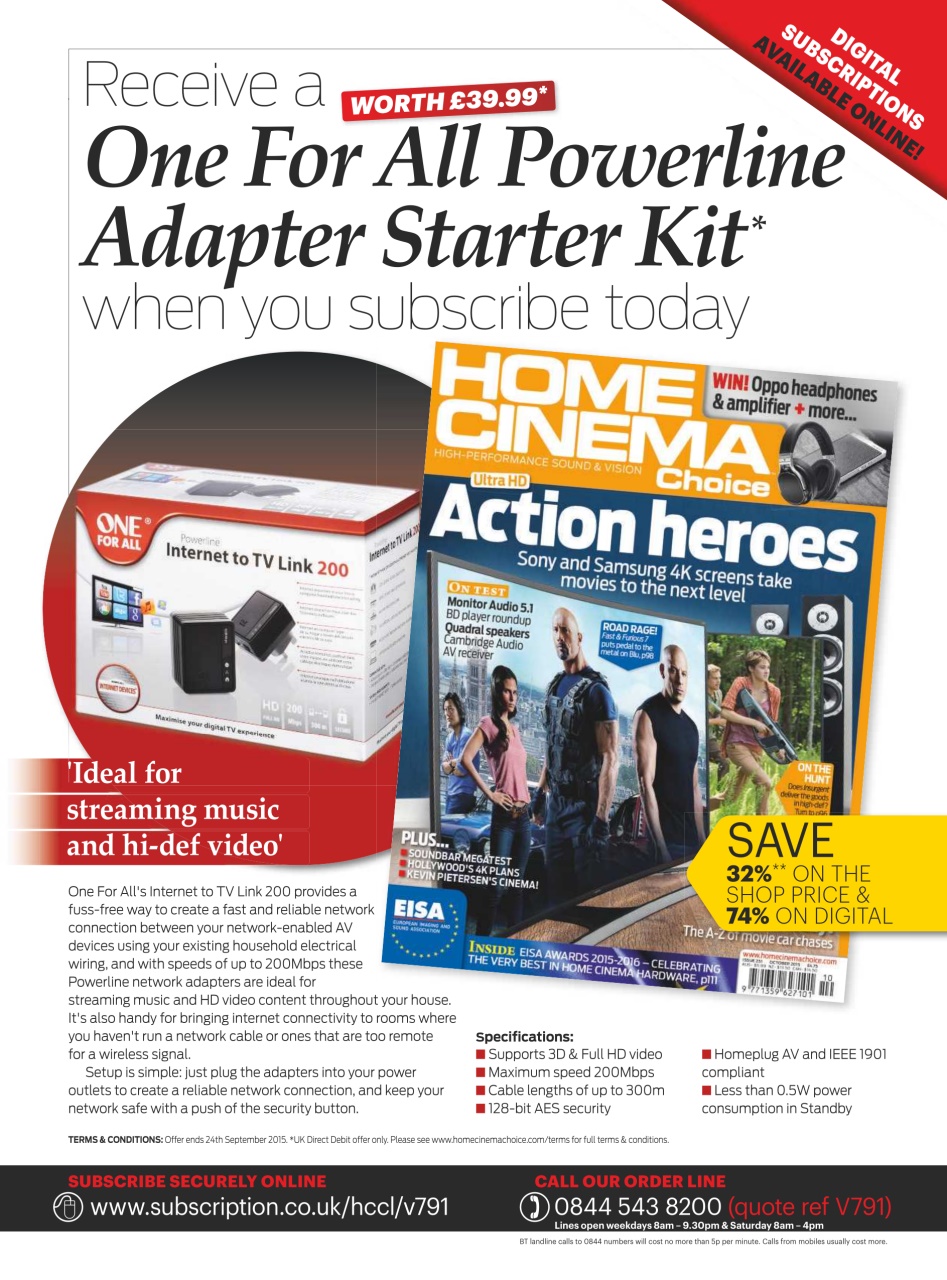 Home Cinema Choice Preview Pages