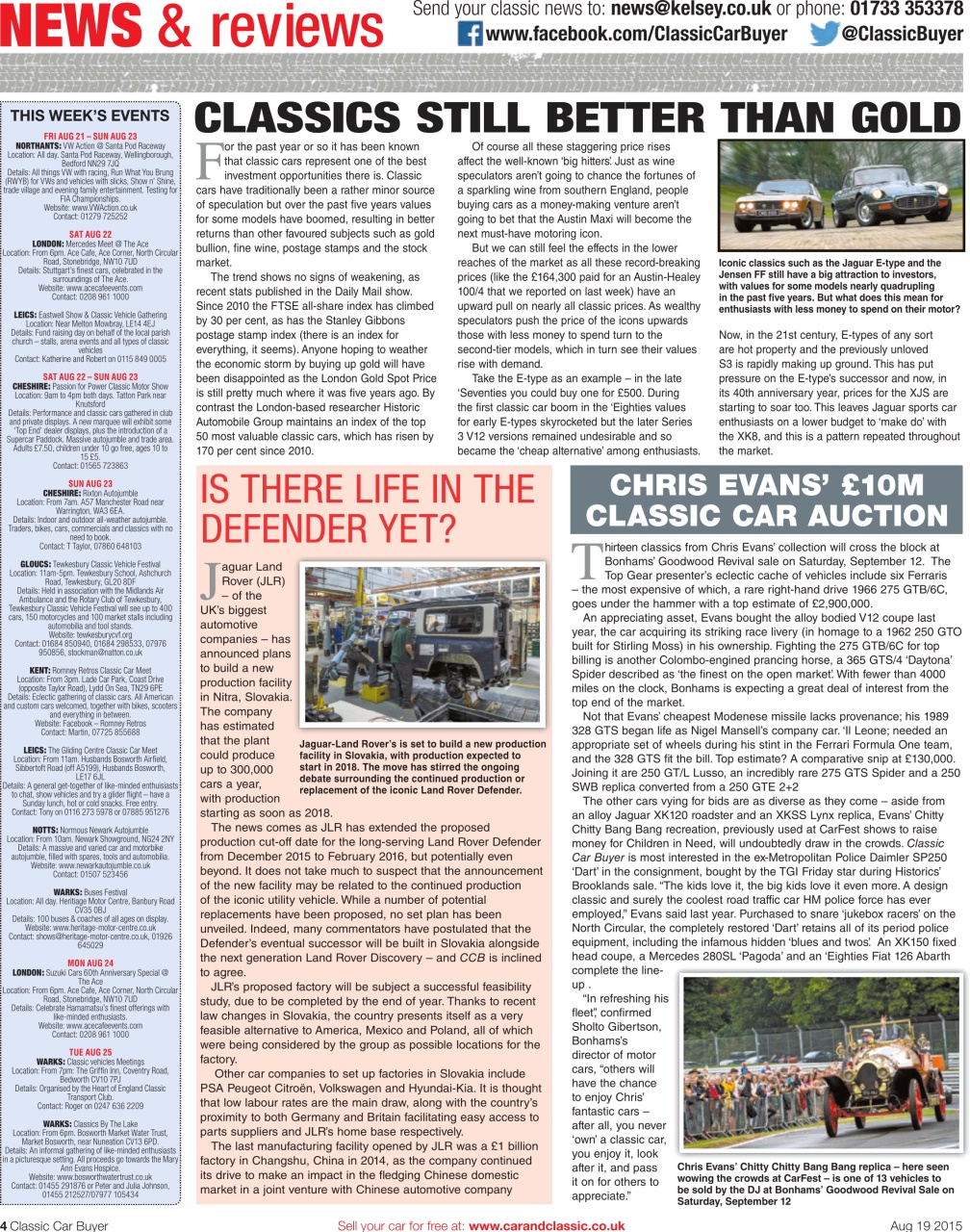 Classic Car Buyer Preview Pages