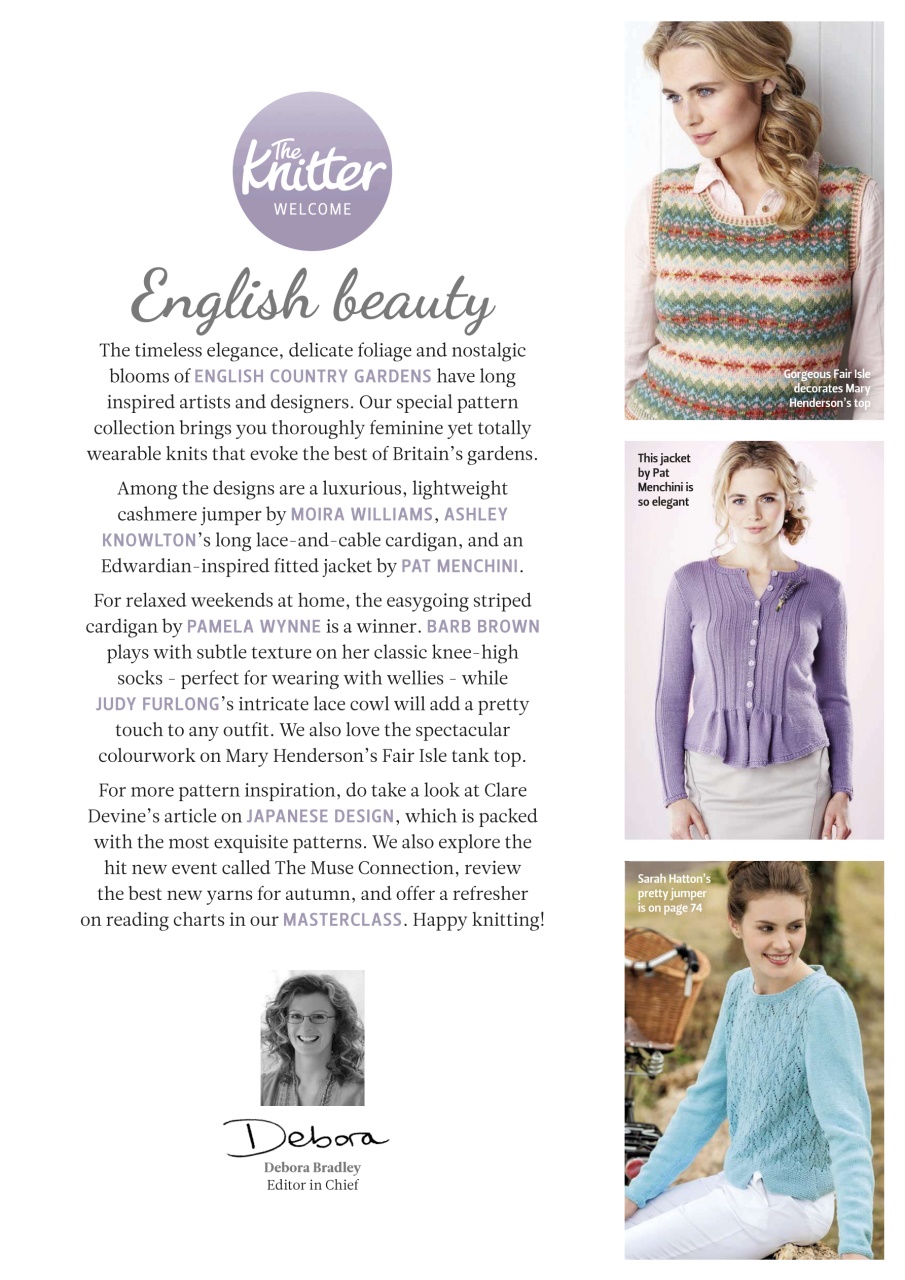 The Knitter Preview Pages