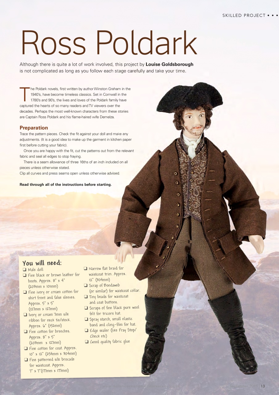 Dolls House and Miniature Scene Preview Pages