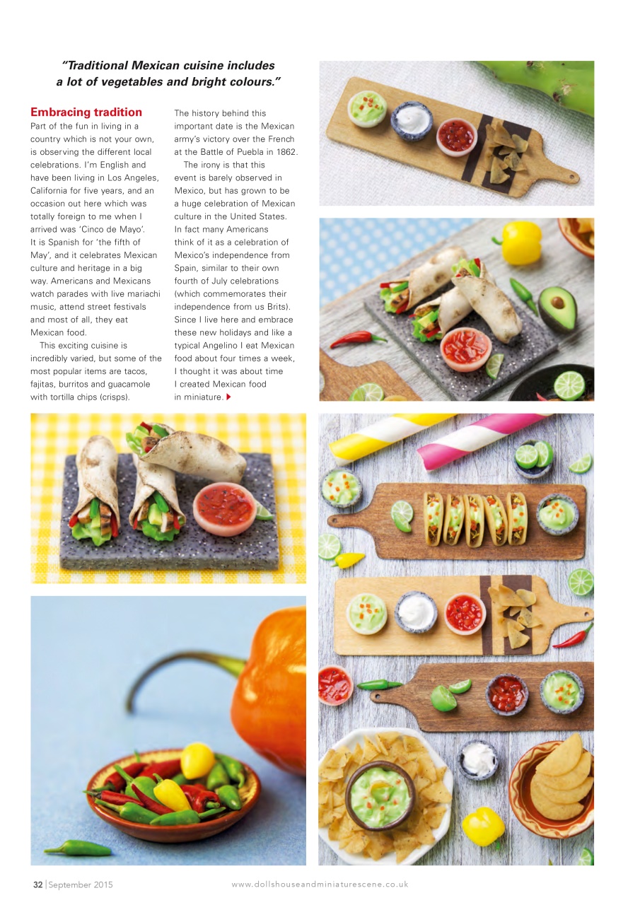 Dolls House and Miniature Scene Preview Pages