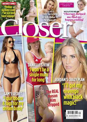 Closer issue 22nd Agust 2015