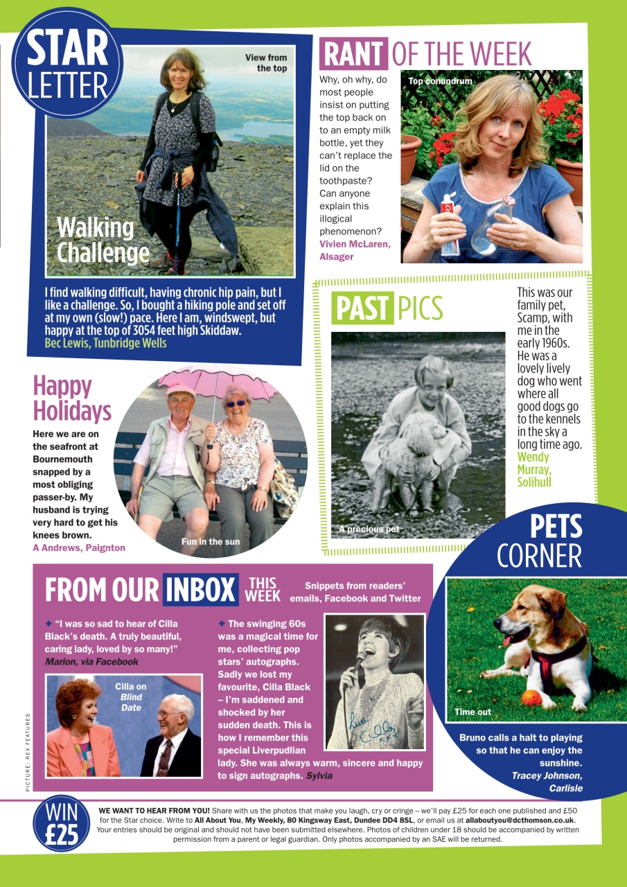 My Weekly Preview Pages