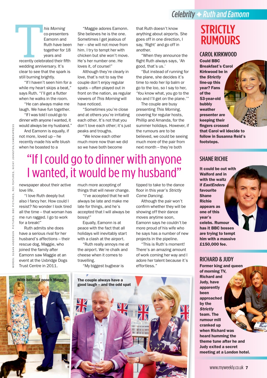 My Weekly Preview Pages