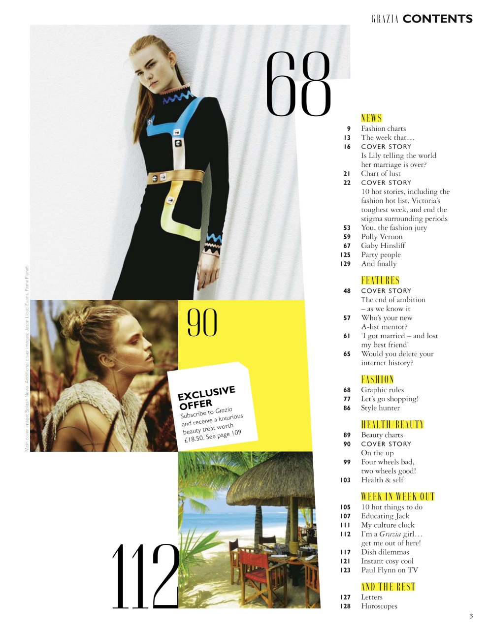 Grazia Preview Pages