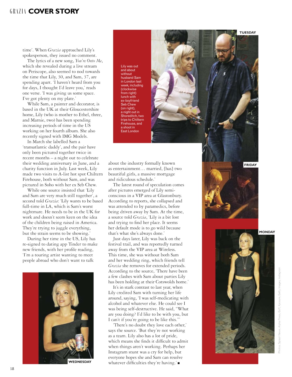 Grazia Preview Pages