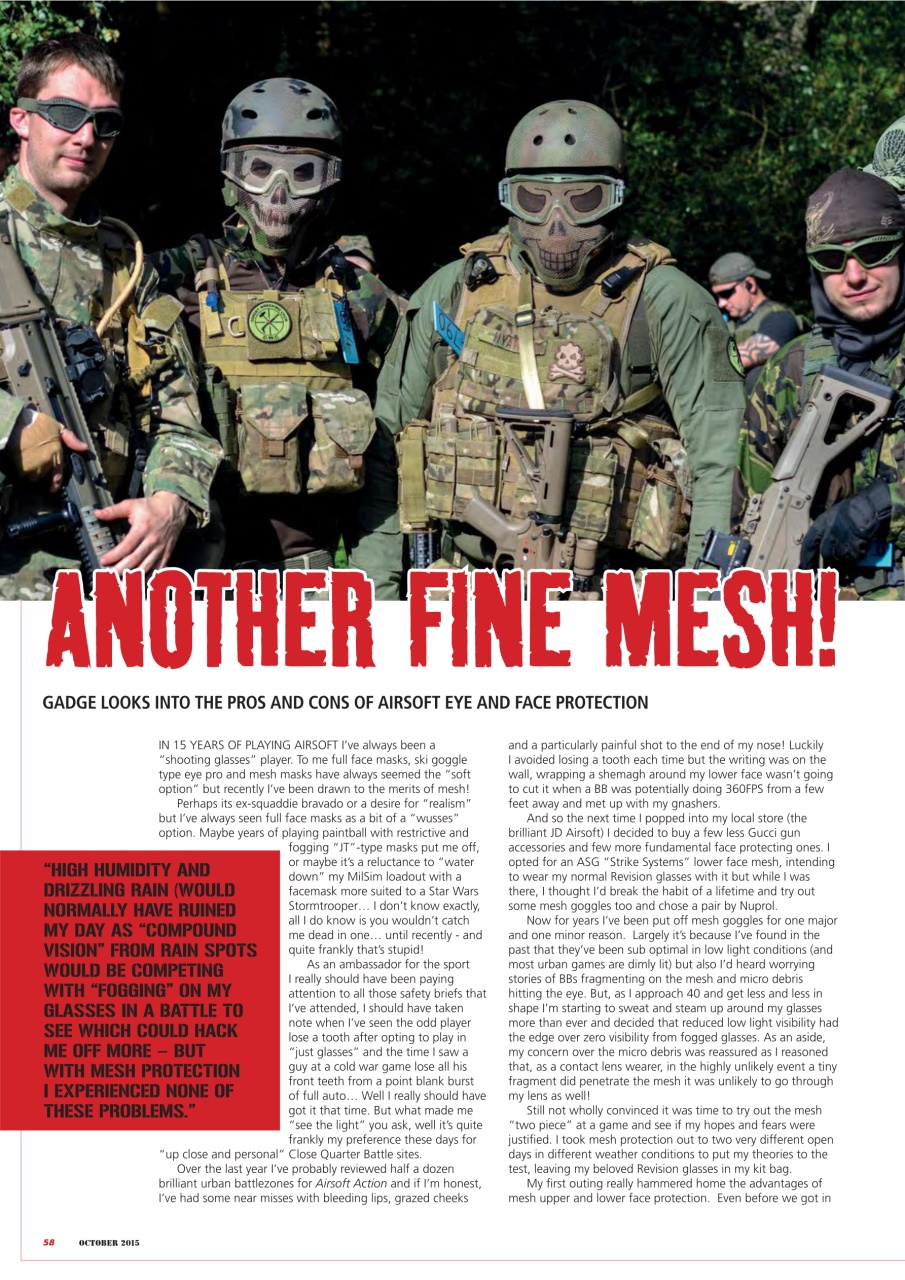 Airsoft Action Preview Pages