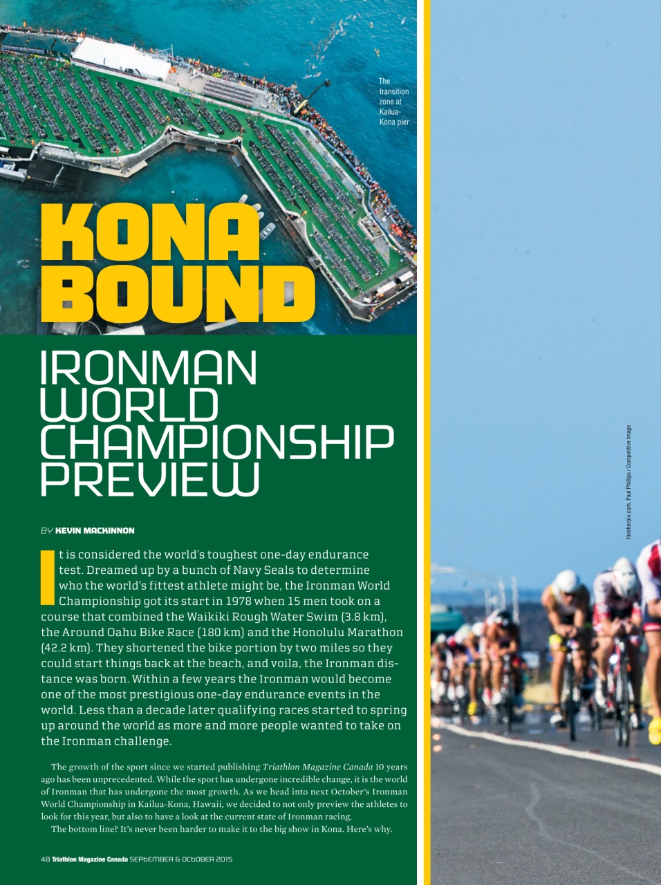 Triathlon Magazine Canada Preview Pages