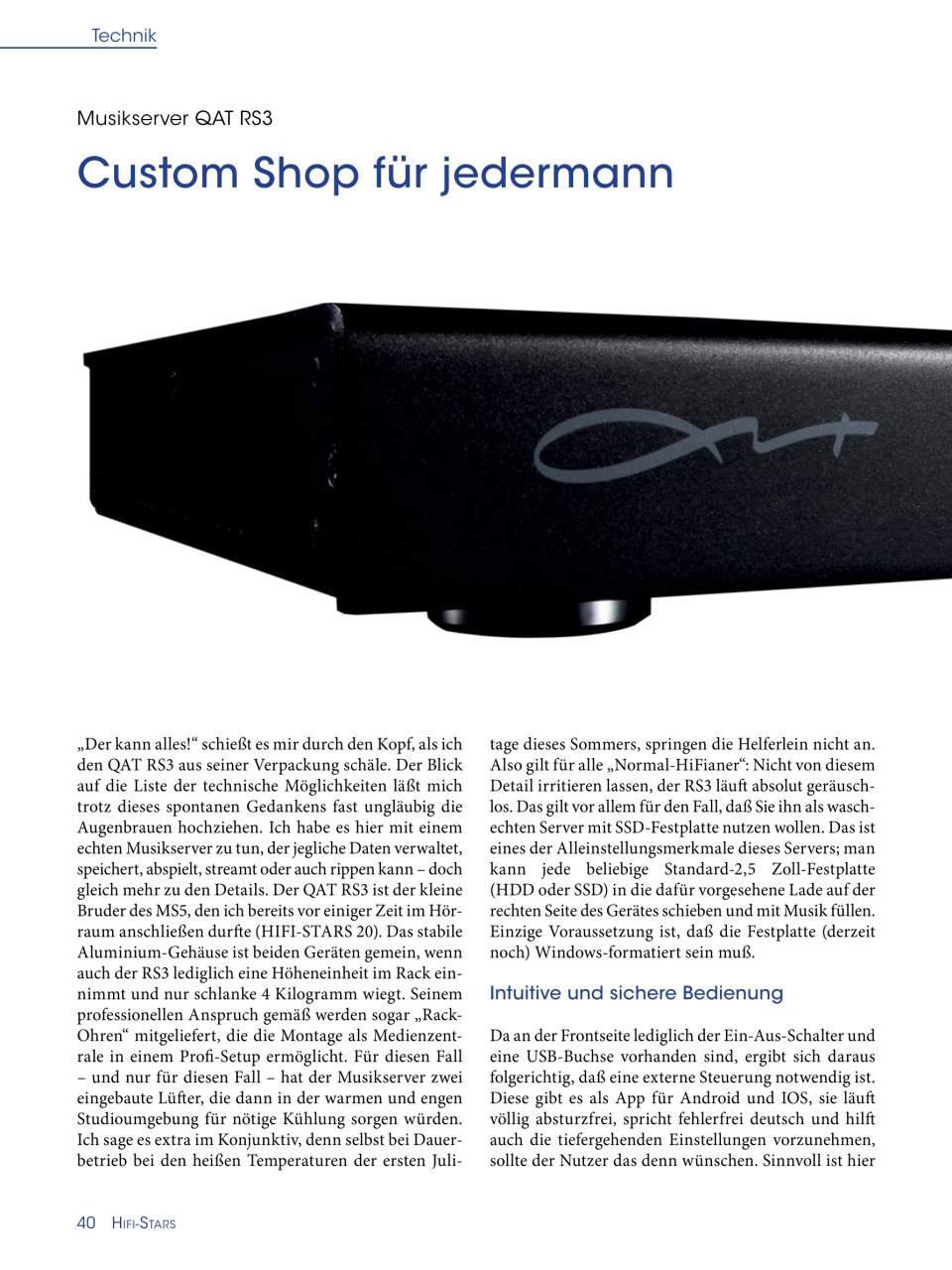 HiFi Stars Magazin Preview Pages