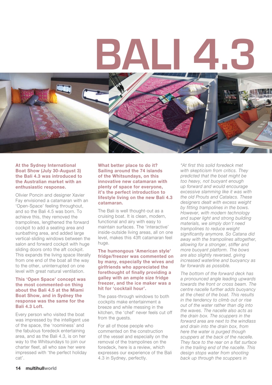 Multihull World Preview Pages