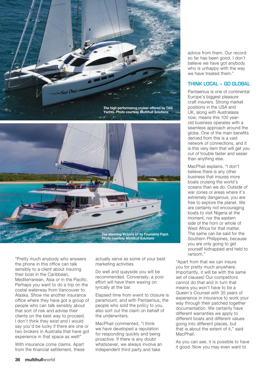 Multihull World Preview Pages
