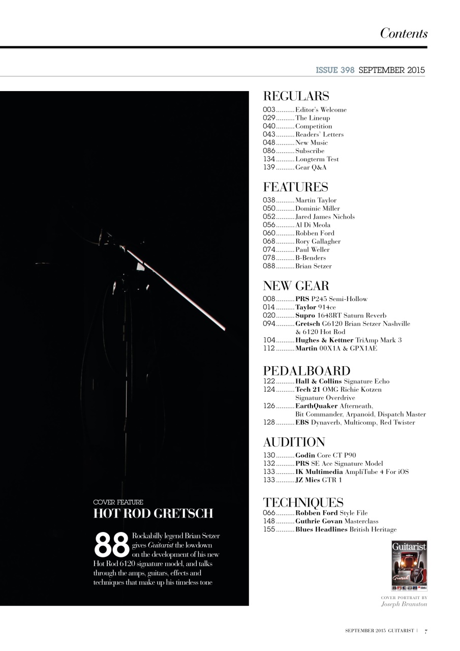 Guitarist Preview Pages