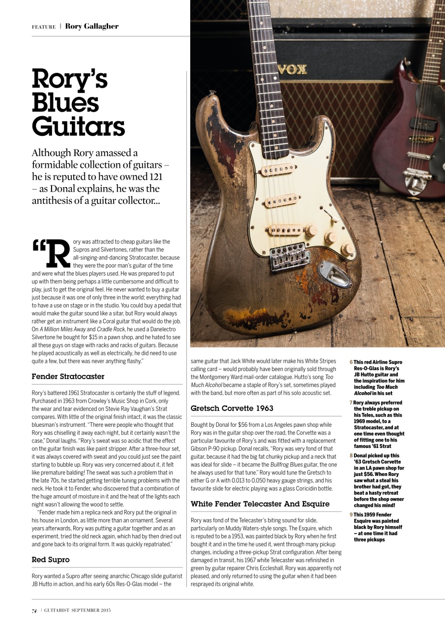 Guitarist Preview Pages