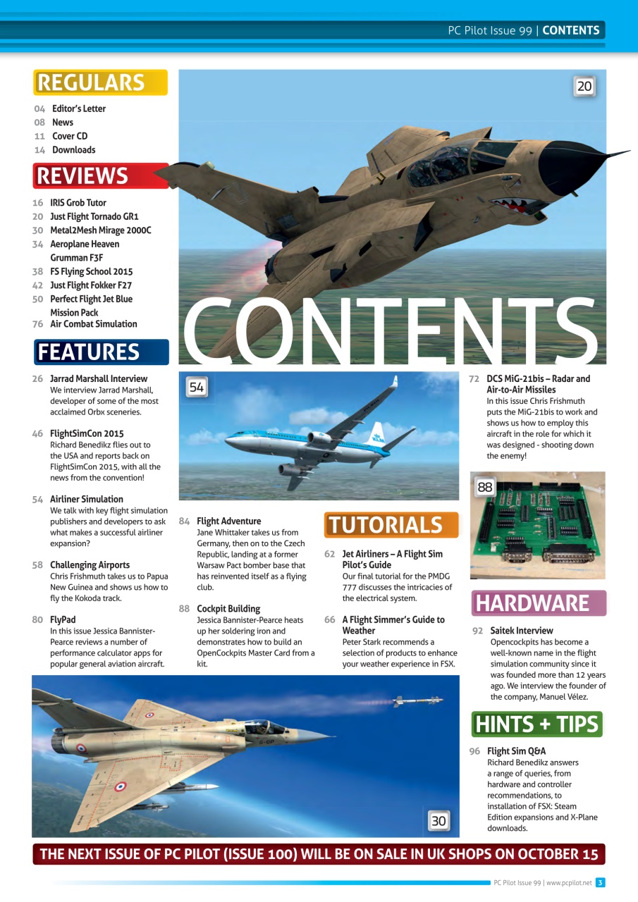 PC Pilot Preview Pages