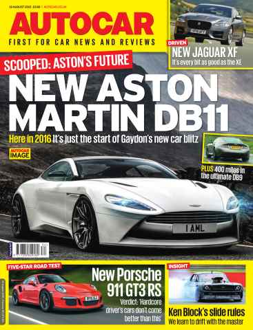 Autocar issue 19th August 2015
