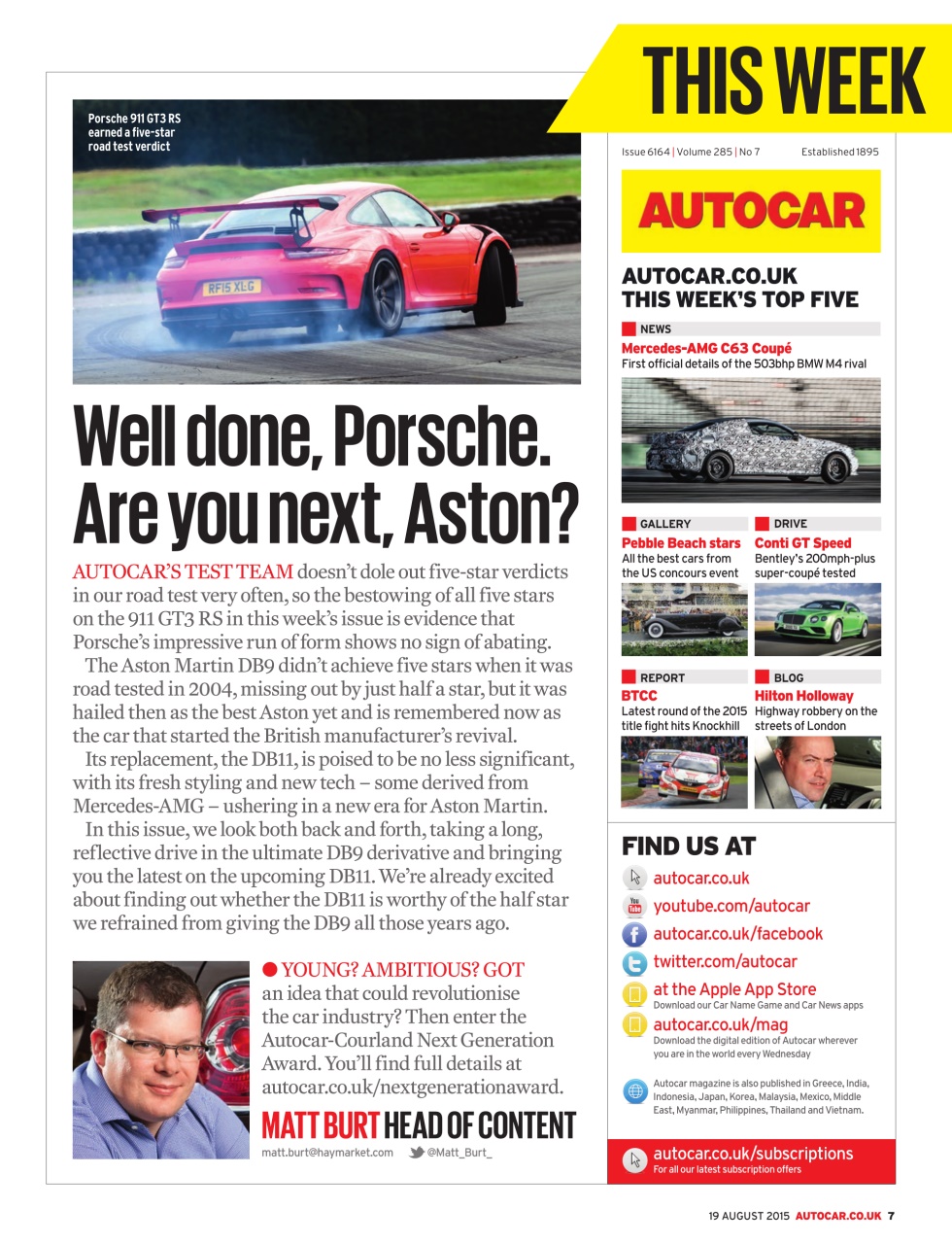 Autocar Preview Pages