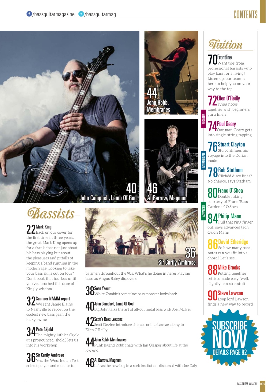 Bass Player UK Preview Pages