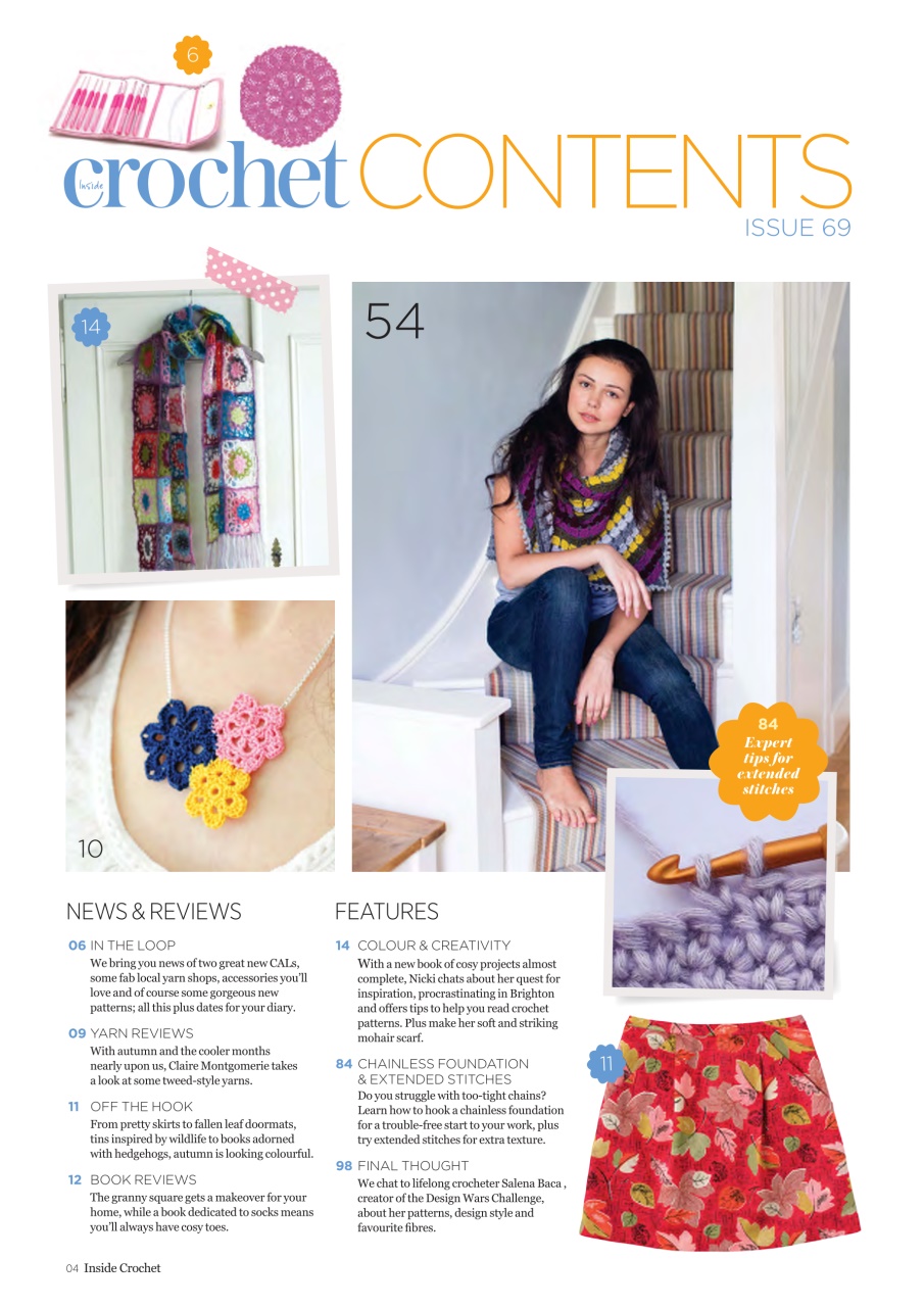 Inside Crochet Preview Pages
