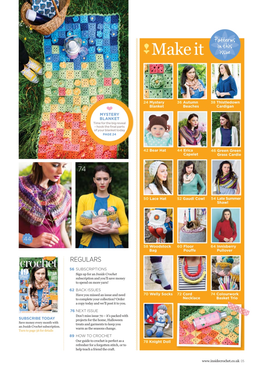 Inside Crochet Preview Pages