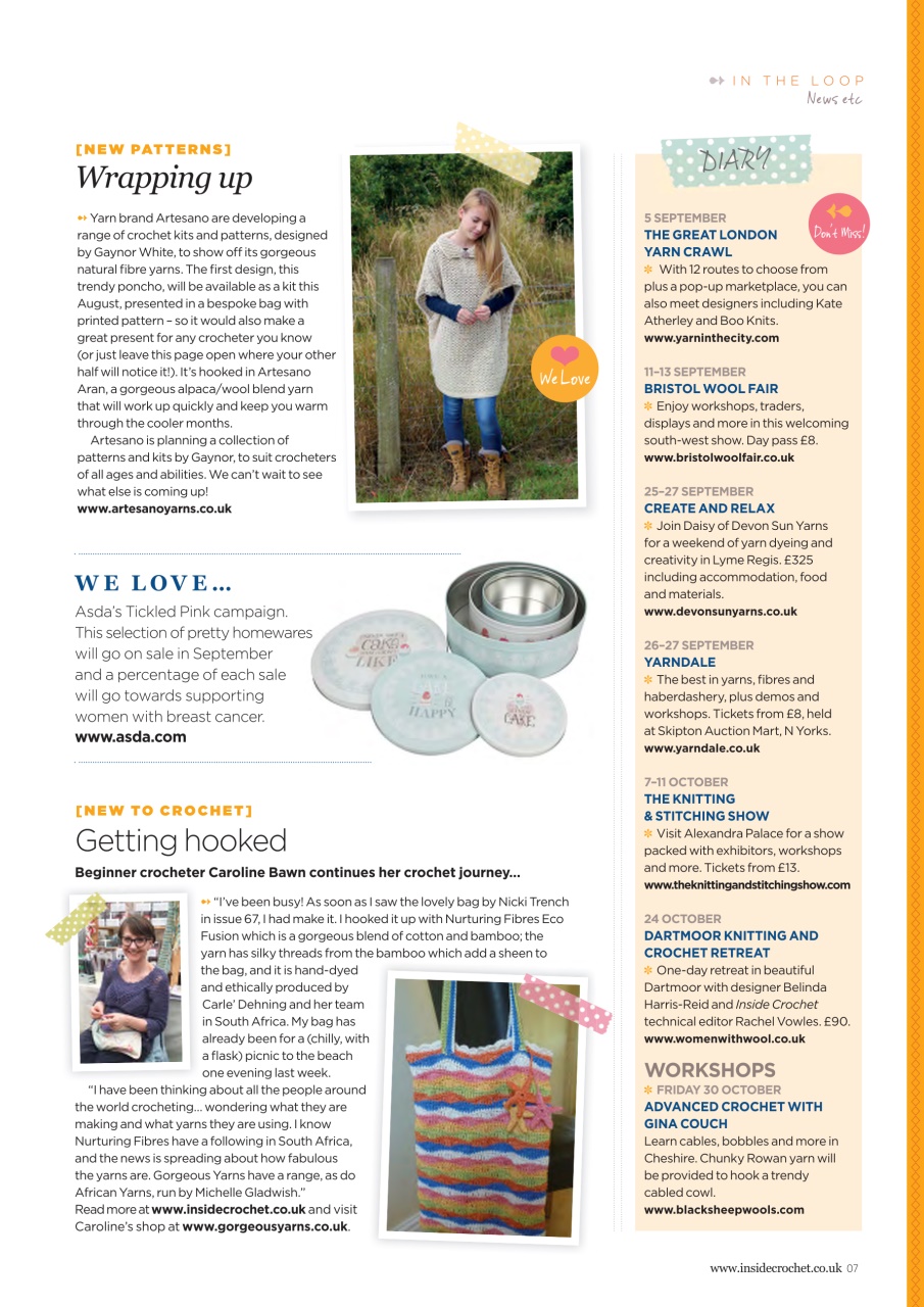 Inside Crochet Preview Pages