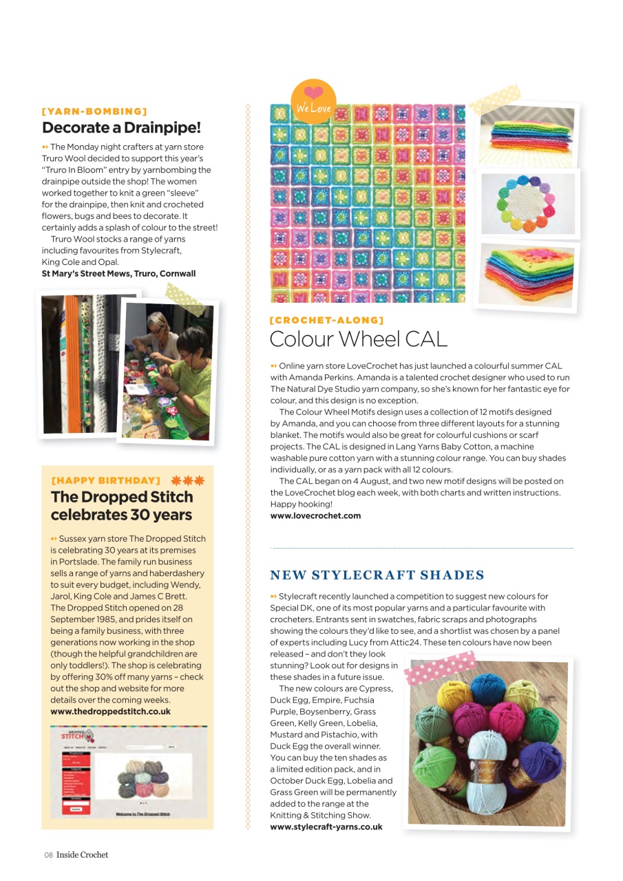 Inside Crochet Preview Pages