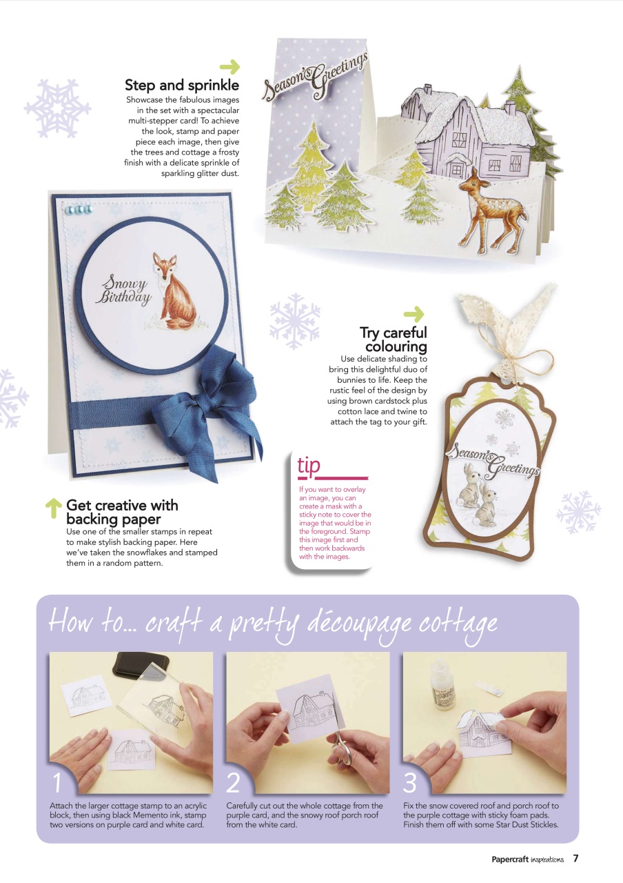 Papercraft Inspirations Preview Pages
