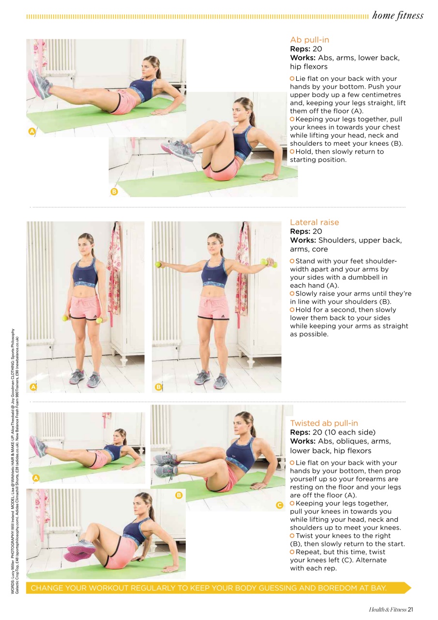 Women’s Fitness Preview Pages
