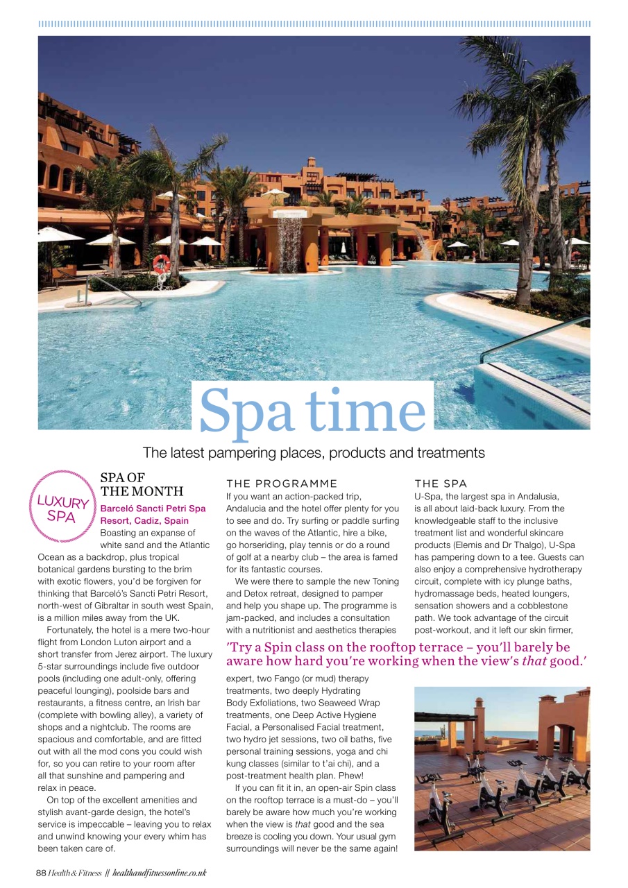 Women’s Fitness Preview Pages