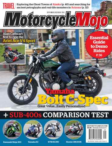 Motorcycle Mojo issue SeptOct 2015
