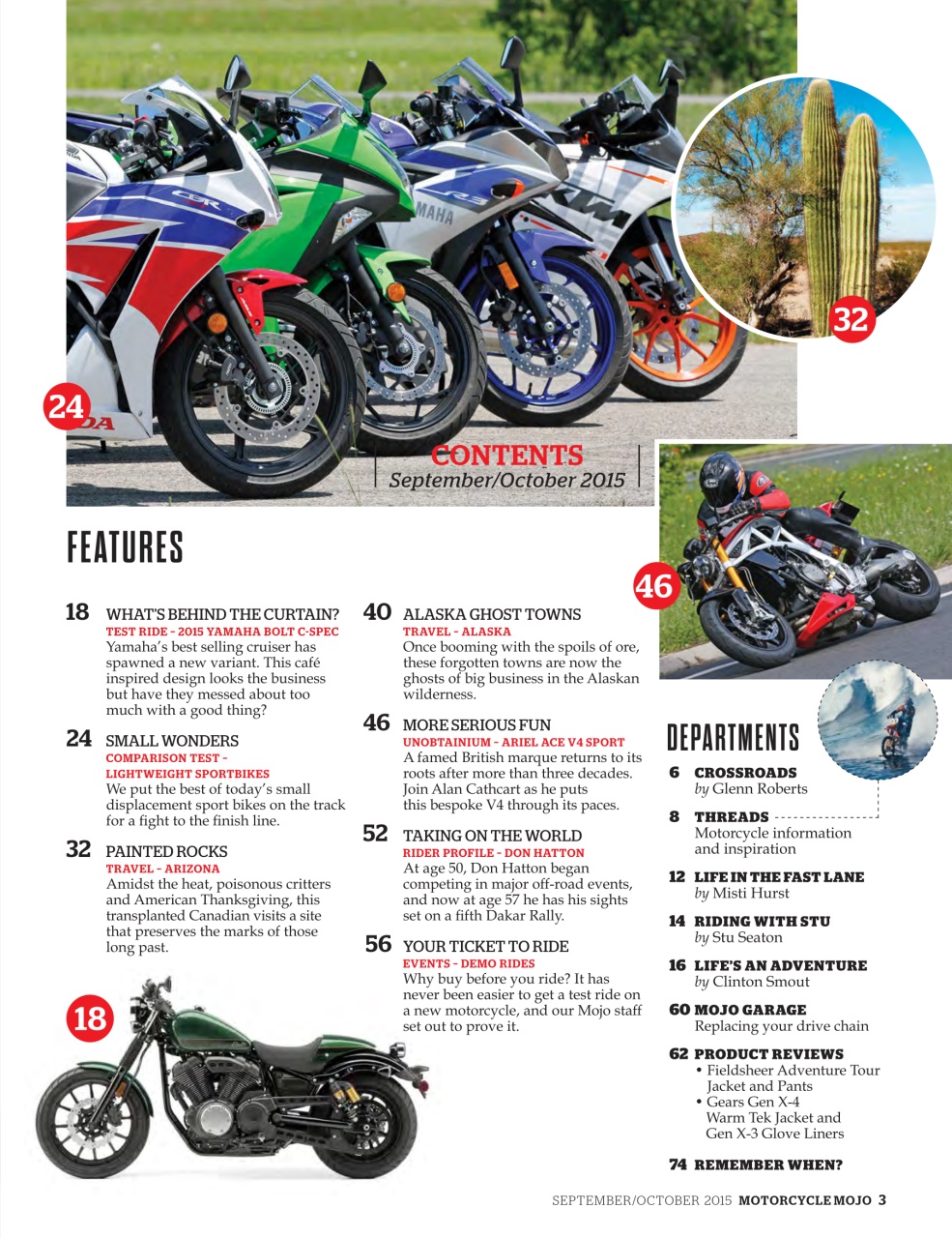 Motorcycle Mojo Preview Pages